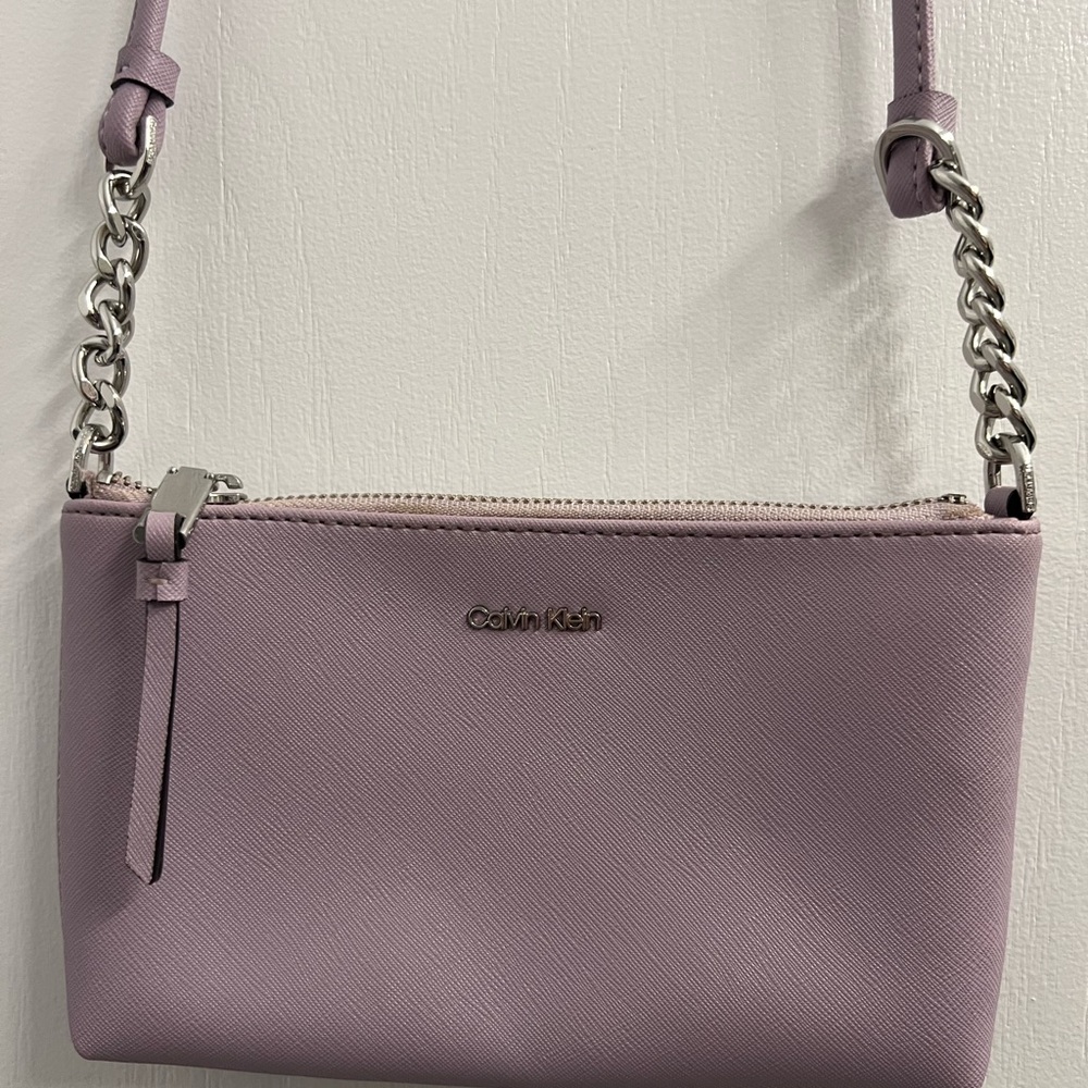 Calvin Klein Lavender Crossbody Bag